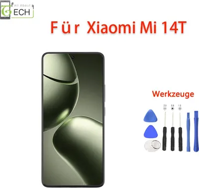Produktbild von Original Xiaomi Mi 14T 2406APNFAG LCD Display mit Rahmen Touchscreen Bildschirm