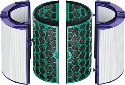 Produktbild von HEPA- und Aktivkohlefilterset geeignet für Dyson DP04 & HP04 Pure Hot+Cool, Pure Cool TP04 und DP04