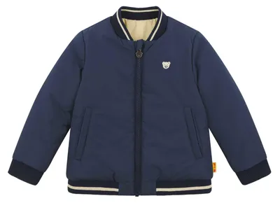 Produktbild von Steiff Wendejacke EU Größe 104 peacoat, Outdoor Wende-Jacke, Übergangsjacke für