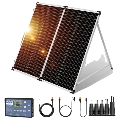 Obrázek produktu pro Skládací solární panel, vysoký výkon, přenosný design, 160 W