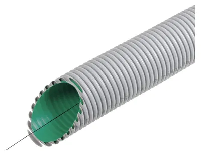 Produktbild von Fränkische Kabelschutzrohr KabuflexRplus 160 grau flexibel 25 Stk