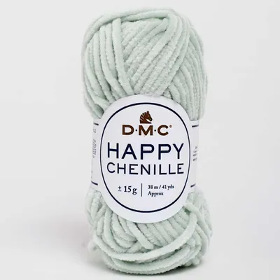 Obrázek produktu pro DMC Happy Chenille, Kreativní tvoření, Silná, Máta, Polyester, 38 m, 100% Polyester