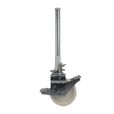 Produktbild von GeZu Impex® 4 x Gerüstrolle 500 mm, Ø 38 mm, Rolle 200 x 50 mm 1000 kg