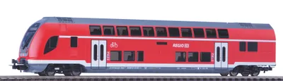 Zdjęcie produktu dla Piko Sterowany wagon piętrowy 2. klasy DB Regio VI - 58805