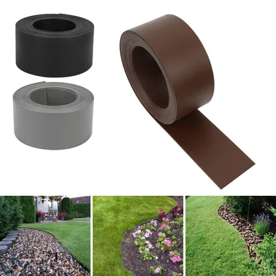 Obrázek produktu pro TolleTour Obruba trávníku Štěrková obruba záhonu Obruba záhonu Obruba záhonu Obruba trávníku Horní okraj Zahradní cesty Zahradní obruba Obruba trávníku Šedá 1000x10cm
