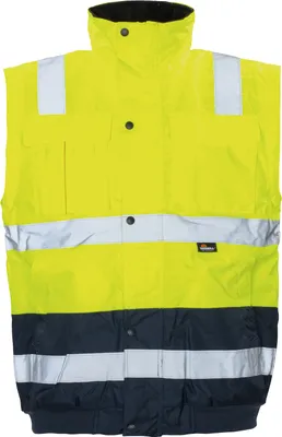 Produktbild von Arbeitsjacke Warnschutz-Kontrast-Pilotenj. Größe L