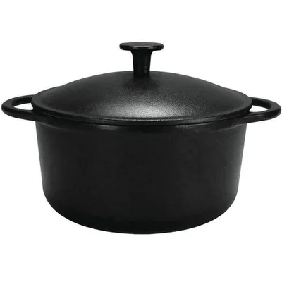 Obrázek produktu pro Litinový hrnec na maso Krüger řady Rustica smaltovaný 24 cm