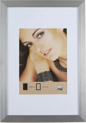 Image de Cadre photo LADY STYLE 30x40 argenté
