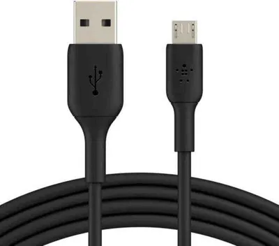 Obrázok produktu pre Belkin CAB005BT1MBK, 1 m, USB A, Micro-USB A, Čierna