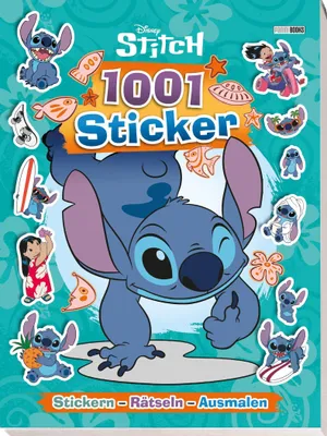 Produktbild von Disney Stitch: 1001 Sticker - Stickern - Rätseln - Ausmalen
