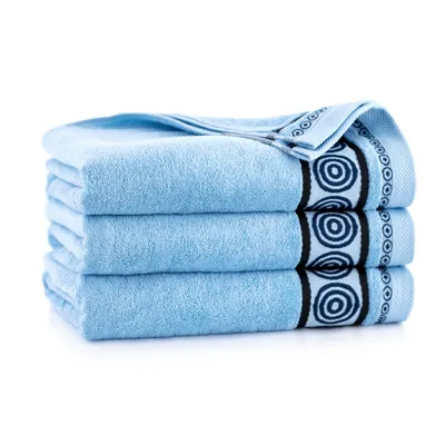 Produktbild von Handtuch  RONDO  hellblau  30x50 cm Zwoltex