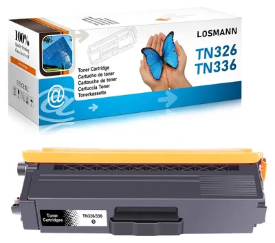 Obrázok produktu pre LOSMANN 1x Čierny toner kompatibilný s TN-336 TN-326 pre tlačiarne Brother DCP-L8400CDN, DCP-L8450CDW, HL-L8250CDN, HL-L8300, HL-L8350CDW, HL-L8350CDWT, MFC-L8600CDW, MFC-L8650CDW, MFC-L8850CDW, TN-321