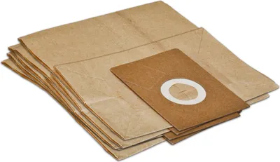 Image de Invest 5 Sacs à poussière adaptés pour Kärcher 6.906-101, NT 351 ECO, NT 351, NT 361 M
