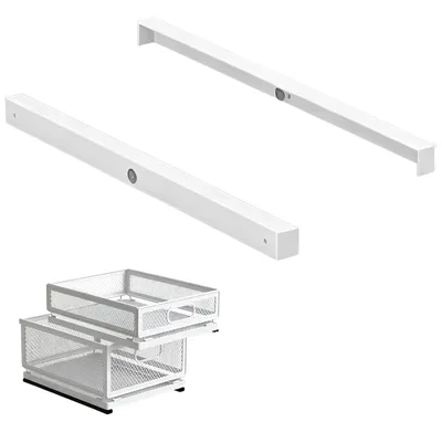 2 Stapelstreifen für Schubladen-Organizer, 30 cm, Küchenschrank-Zubehör
