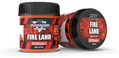 Image de AK Interactive TERRAINS Fire Land 100 ml.
