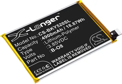 Produktbild von TECHTEK Akku Kompatibel mit [Vivo] Y52s Ersetzt B-O8