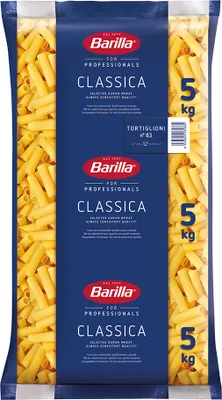 Produktbild von 3x Pasta Barilla - Tortiglioni - 5kg - Italienische Nudeln
