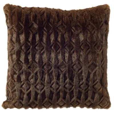 Produktbild von Dutch Decor Dekokissen Mattheo 45x45 cm Braun