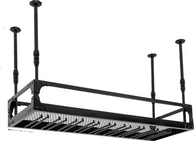 Produktbild von Schweberegale, Industrie-Stil, Deckenmontage, schwarz