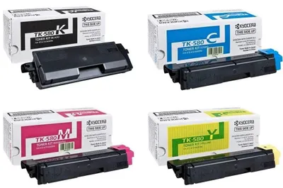 Produktbild von Original Kyocera TK-580  4er-Toner-Set Ecosys FS-C5150DN  P6021cdn