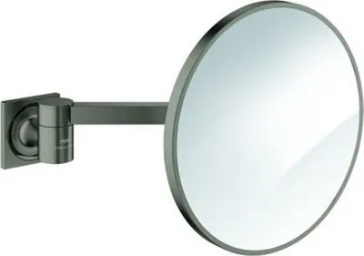Produktbild von Grohe Kosmetikspiegel Allure Wandmontage, hard graphite gebürstet