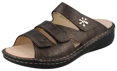 Produktbild von FINN COMFORT Mellow Grenada Damen Pantolette kupfer Glattleder - Größe: 41