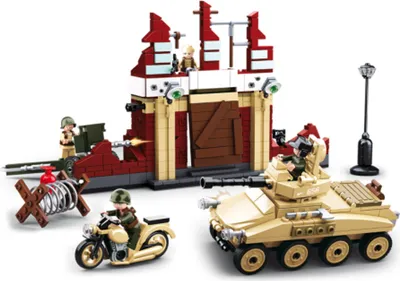 Produktbild von Sluban M38-B0696 - WWII - Kampf um Stalingrad