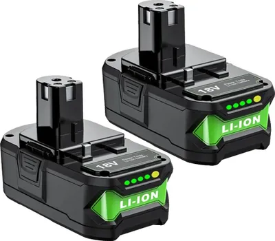 Obrázok produktu pre Batéria, kapacita 7000 mAh, kompatibilná s elektrickým náradím RYOBI, 2 batérie 7,0 Ah