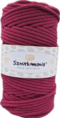Produktbild von Baumwollkordel mit einem Kern 5mm 100m, Makrameegarn, Makrameekordel, Häkelkordel, Makrameekordel, Naturgarn, 5mm Kordel, geflochtene Baumwollkordel,