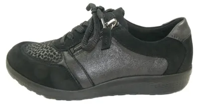 Productafbeelding van Waldläufer veterschoenen in zwart, maat 7