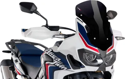 Image de PUIG écran sport noir 415x290mm ABE approuvé pour Honda