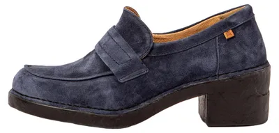 Produktbild von El Naturalista Mary Jane Damen N5667 SILK SUEDE OCEAN / TICINO Farbe Blau