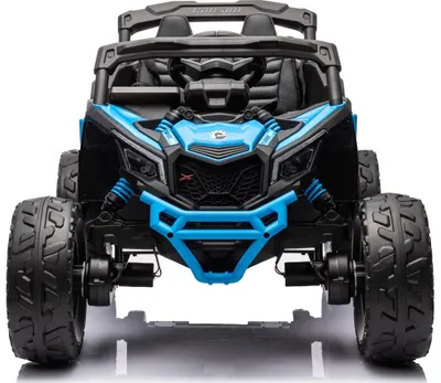 Produktbild von Playhouse Buggy Maverick 4x4 24V - 800W, Bluetooth, Ledersitz, 2 Stoßdämpfer, Eva Räder, 24V 9ah(Blau)