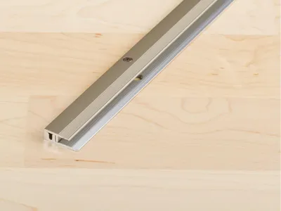 Produktbild von Abschlussprofil PROCOVER Designfloor S Aluminium eloxiert Edelstahl
