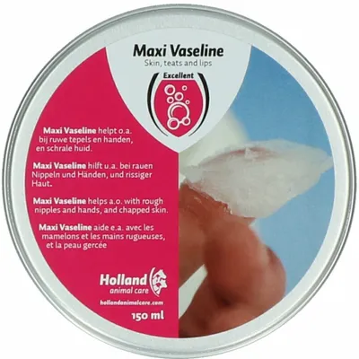 Produktbild von Maxi Vaseline in der Dosenverpackung