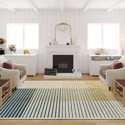Immagine prodotto di Conceptum Hypnose, Kece-Fr59, tappeto, giallo, 100% poliestere, 180 x 280 cm