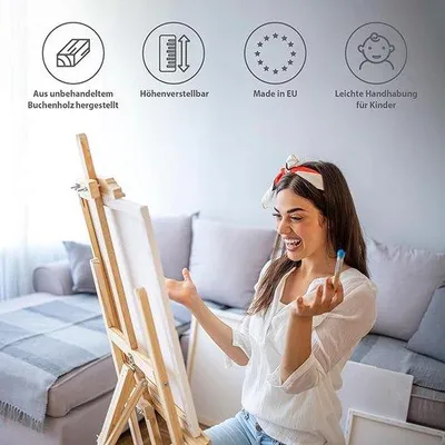 Obrázek produktu pro Malířský stojan, výška 150 cm