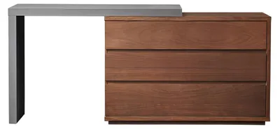 Produktbild von Konsolentisch Kommode Kommoden Designer Schrank Sekretär Tisch Holz Braun Neu