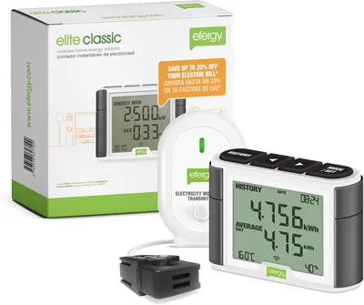 Image de Efergy Technologies ELITE CLASSIC 4.0 : système de surveillance de la consommation d'énergie pour la maison