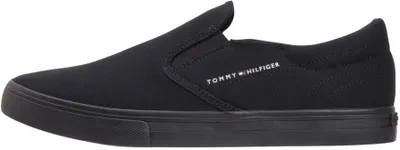 Produktbild von Tommy Hilfiger 8721289585447, Männlich, Erwachsener, Modische Sneakers, Schwarz, Aufsteckbarer Verschluss, Alle Jahreszeiten