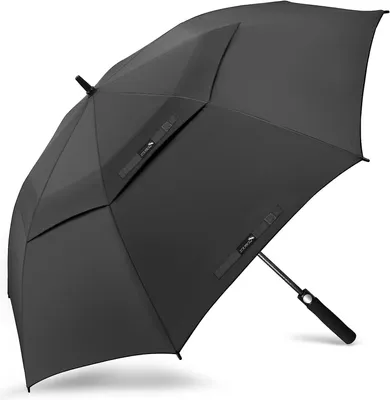 Image de Grand parapluie de golf pour 1 à 3 personnes, avec ouverture automatique