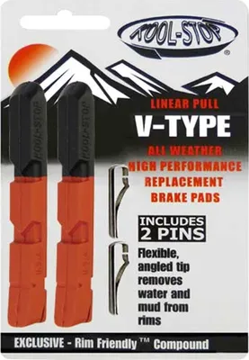 Image de Caoutchouc de frein Kool-Stop -V-Brake-, R1 dual compound