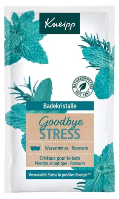 Immagine prodotto di Additivo da bagno Kneipp ""Addio Stress"" - Sale da bagno rilassante, 60g