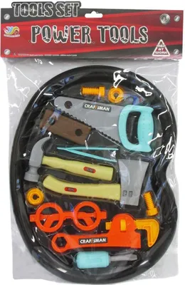 Produktbild von Werkzeugset auf Tablett (Spielzeug)