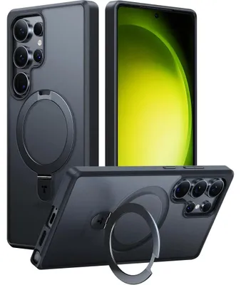 Zdjęcie produktu dla Etui Torras Ostand Series do Samsung Galaxy S25 Ultra – czarne (Black)