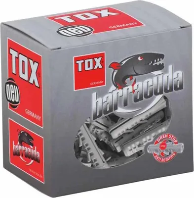Immagine prodotto di TOX Barracuda 8/40 tassello ad espansione, 12 pezzi, 013700061