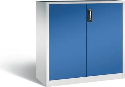 Produktbild von CP Stahlschrank 8531-000 lichtgrau, enzianblau 120,0 x 50,0 x 120,0 cm