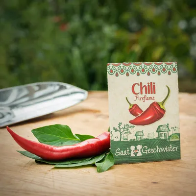 Zdjęcie produktu dla Nasiona papryki chili | pikantne i ostre | nasiona papryki chili odmiany "Fireflame"