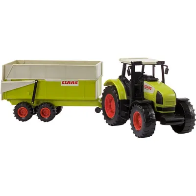 Produktbild von Dickie Toys Claas Ares Traktor mit Anhänger