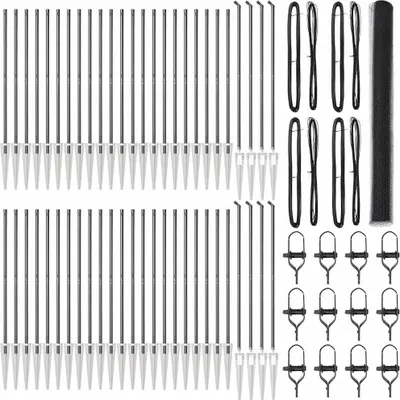 Produktbild von vidaXL Schweißdrahtzaun mit Spikes 100 x 1,6 m (B x H)